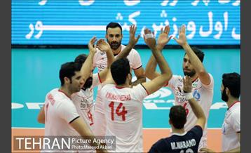 دیدار ایران و صربستان در لیگ جهانی والیبال 34