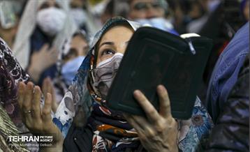 لحظه سال تحویل در حرم امام زاده صالح(ع) 16