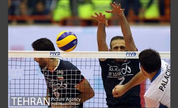 دیدار ایران و آرژانتین در لیگ جهانی والیبال 24