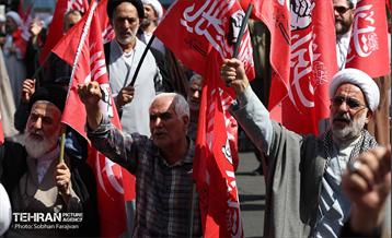 اجتماع مسجدی‌ها در میدان فلسطین تهران 6