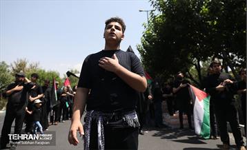 دسته عزاداری دانشگاه امام صادق(ع) در ظهر تاسوعا 32