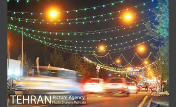 تونل نوری از میدان ونک تا بلوار میرداماد 20