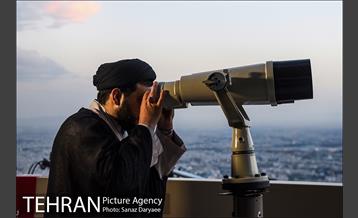 استهلال هلال ماه شوال از فراز برج میلاد تهران 18