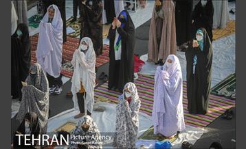 اقامه نماز عید سعید فطر در مسجد بقیه الله اعظم - محله چهاردیواری 20