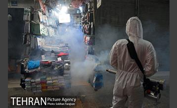 ضدعفونی و پاکسازی بازار تجریش-2 26