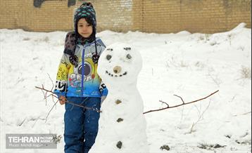 بارش برف زمستانی در منطقه ۲ 9