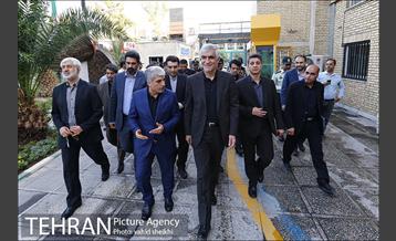 بازدید شهردار تهران از پروژه های منطقه 17 2
