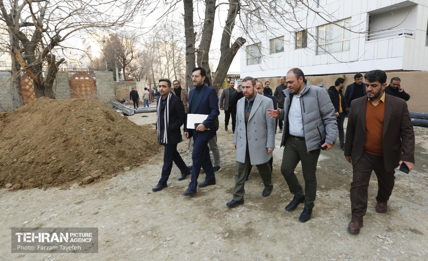بازدید عضو شورای اسلامی شهر تهران از منطقه ۵