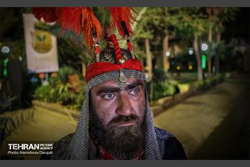 دومیـن شب سوگواره تعزیه‌خوانی «شبیه حسین(ع)» 8