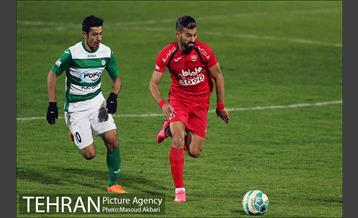 دیدار ذوب اهن و پرسپولیس در لیگ برتر فوتبال