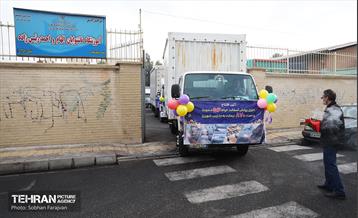 آئین اهداء 870 نیمکت به مدارس شهرری 1