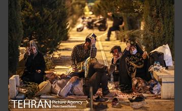 مراسم احیای شب بیست و سوم ماه مبارک رمضان در گلزار شهدای بهشت زهرا(س) 26