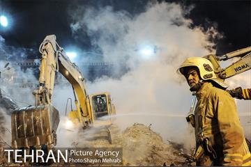 هفتمین روز آواربرداری ساختمان پلاسکو-2 8