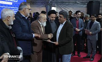 آئین بهره‌برداری از چهار پروژه عمرانی در غرب پایتخت 11