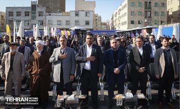 افتتاح ۱۰ بازار میوه و تره بار 1