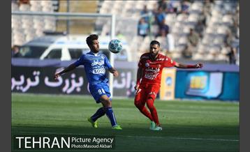 دیدار پرسپولیس و استقلال در لیگ برتر فوتبال 13