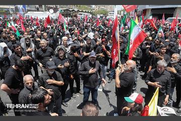 تشییع پیکر آقای شهید ایران - 1 1