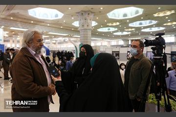بازدید هنرمندان پیشکسوت و وزیر ارشاد از نمایشگاه قرآن 6
