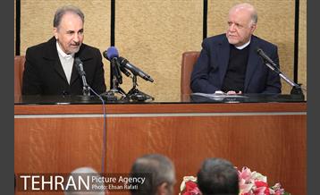 امضای تفاهم نامه همکاری توسعه حمل و نقل ریلی بین وزارت نفت و شهرداری تهران 25