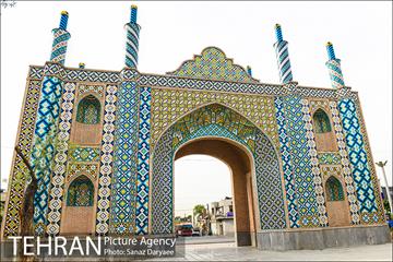 بازنمایی دروازه های غار و حضرت عبدالعظیم (ع) 9