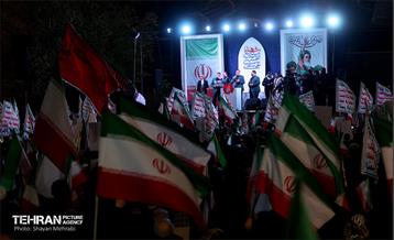 اجتماع مردم غیور تهران در قدردانی از همراهی جبهه مقاومت یمن 13