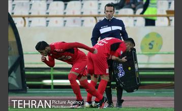 دیدار تیم های فوتبال پرسپولیس و سایپا