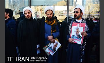 آیین تشییع «سردار قاسم سلیمانی» -3 3