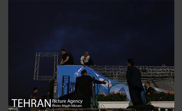 شب بارانی تهران 1