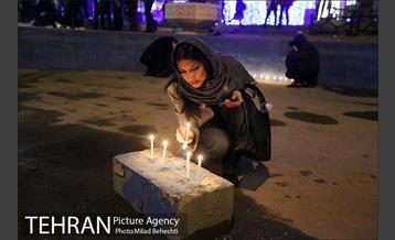 ادای احترام اهالی تئاتر به شهدای آتش نشان‎ 2