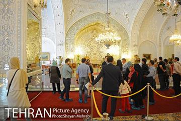 بازدید شهردار بلگراد از کاخ گلستان 7