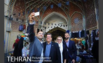یازدید شهردار مونترال از بازار تهران 5