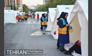 مانور زلزله امن و اسکان اضطراری منطقه 5 18