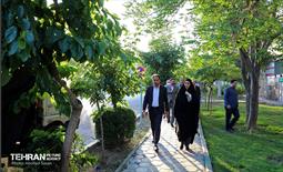 بازدید معاون هماهنگی و امور مناطق شهرداری تهران از منطقه ۸ 22