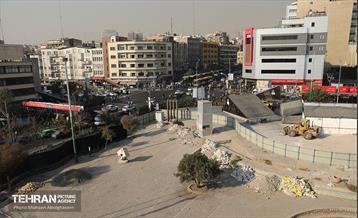 اینجا کارگاهه؛ محوطه سازی حریم تئاتر شهر 52