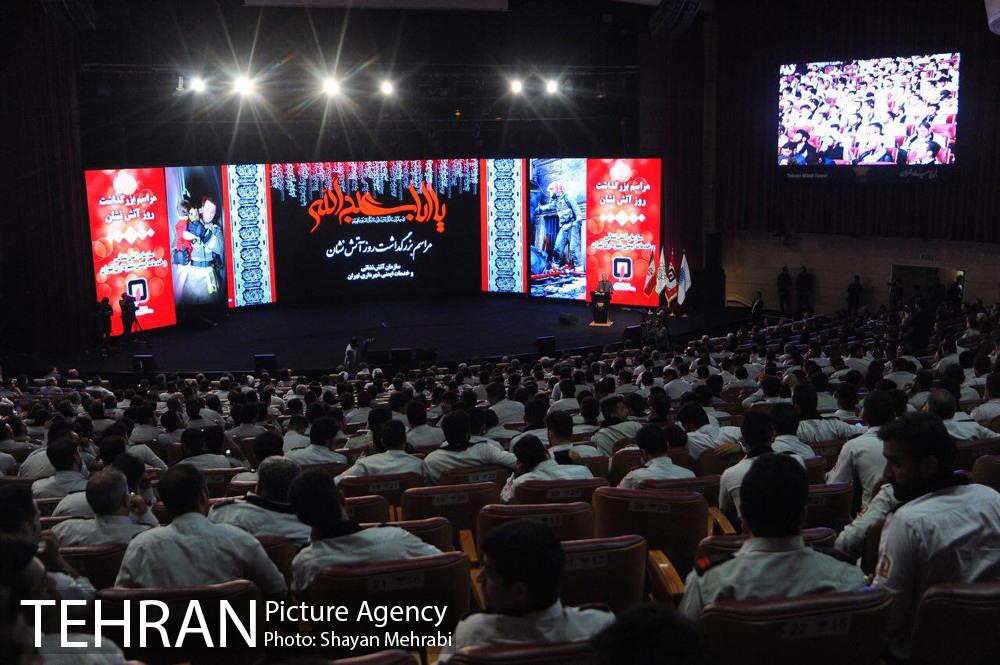 مراسم بزرگداشت روز آتشنشان با حضور دکتر نجفی 1