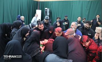 وداع با پیکر شهدای حافظان نظم و امنیت 57