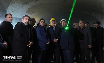 بازدید از تست گرم خط ۷ مترو 3