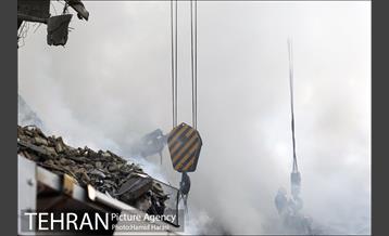 امداد رسانی در حادثه پلاسکو 4