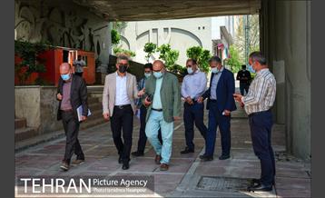 بازدید مهندس مصطفی کاظمی از محور ولیعصر عج ( تجریش-راه آهن) 14