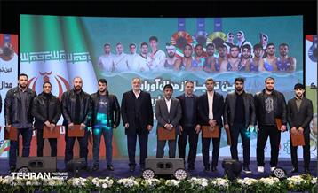 تجلیل از مدال‌آوران المپیک پاریس در شهردار تهران 6