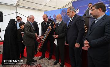 آیین افتتاح تقاطع غیر همسطح شهید آوینی 9