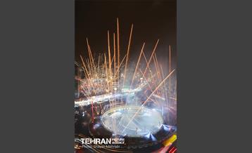 نورافشانی میدان ولیعصر(عج) به مناسبت نیمه شعبان 7