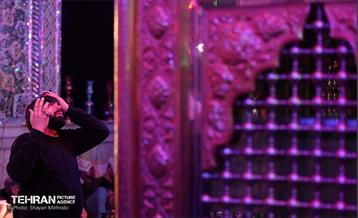 احیای شب بیست‌ویکم ماه رمضان امامزاده پنج تن لویزان 14