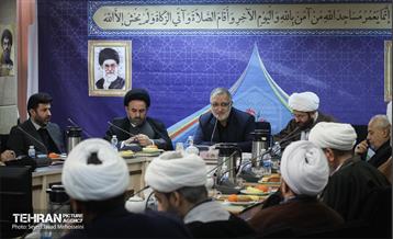 دیدار با ائمه جماعات مساجد آسیب‌دیده در اغتشاشات اخیر شهر تهران 10