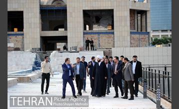 بازدید رئیس سازمان تبلیغات اسلامی از منطقه گردشگرى عباس آباد 8