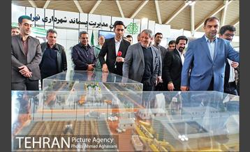 بازدید رئیس شورای شهر تهران از نمایشگاه بین المللی پسامد، بازیافت 35