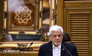 نشست صمیمانه شهردار تهران با معاون اول رئیس‌جمهور