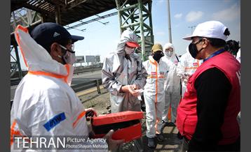 تست تب سنجی در خروجی تهران 16