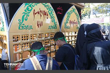 حضور کودکان در مراسم پیاده روی جاماندگان اربعین حسینی(ع) 9
