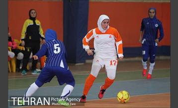 لیگ برتر فوتسال بانوان سایپا تهران و نفت ابادان
